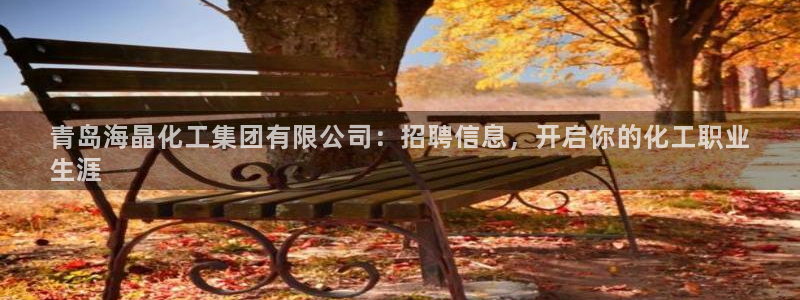 球盟会唯一：青岛海晶化工集团有限公司：招聘信息，开启你的化工